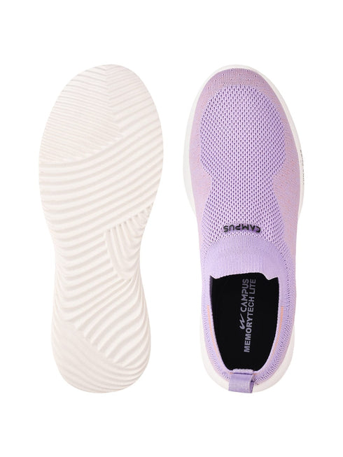 CAMP CALLIE Purple Women's Slip-ons